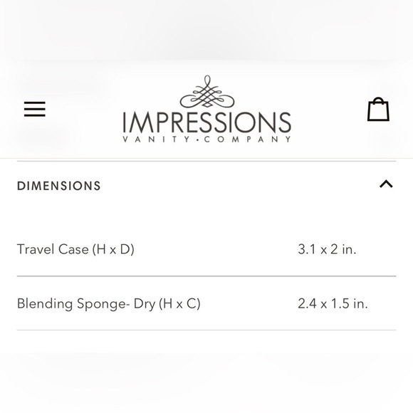 NIB Impressions Hello Kitty *Bundle* Mirror and Makeup Sponge set. - Picture 13 of 13